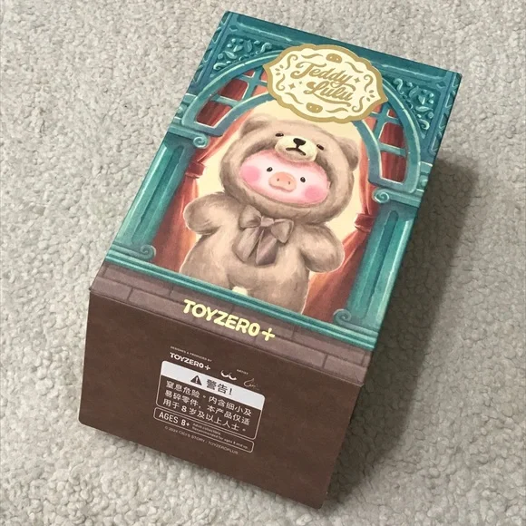 Lulu The Piggy Vintage Teddy Shop Vinyl Face Plush Pendant Blind Box Witty Teddy - Picture 12 of 16
